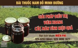 Bài thuốc Nam gia truyền dòng họ Đỗ Minh chữa viêm xoang cấp, mãn tính an toàn, hiệu quả