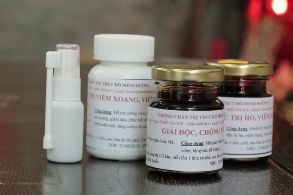 Hình ảnh thuốc viêm xoang Đỗ Minh Đường Hình ảnh thuốc viêm xoang Đỗ Minh Đường