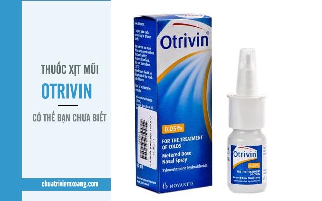 thuốc xịt mũi Otrivin