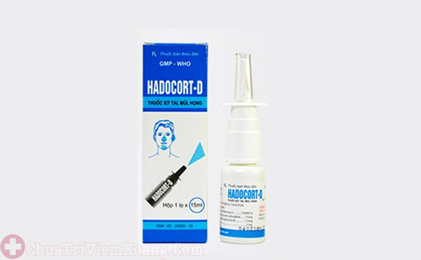 Thuốc xịt mũi Hadocort D 