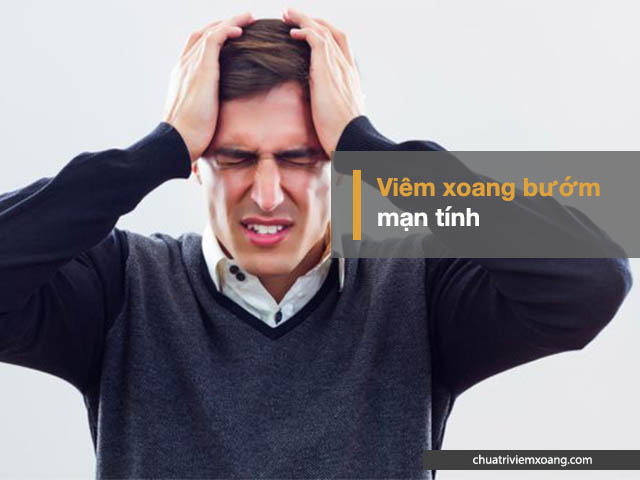 Viêm xoang bướm mạn tính