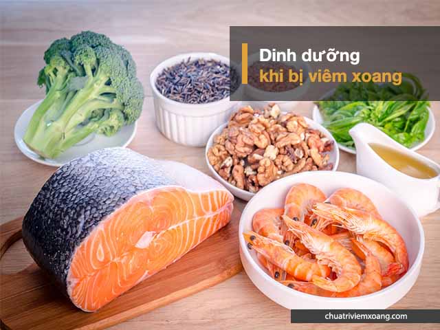 dinh dưỡng cho người bị viêm xoang mũi