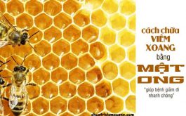 Chữa bệnh viêm xoang bằng mật ong - giảm bệnh nhanh chóng